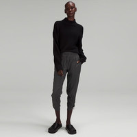 lululemon 丨Dance Studio 女士中腰中长裤 拒水 LW6CDQS 石墨灰