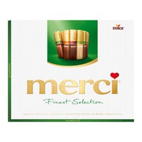 88VIP：merci 德国进口挚意奶油缤纷巧克力礼盒 250g 黑巧克力