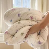 加厚保暖单人蝶屿春秋被