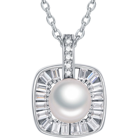  CHJ JEWELLERY/潮宏基 镶嵌珍珠 女士银项链