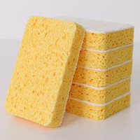 洁成 百洁布 海绵厨房洗碗抹布  6块装