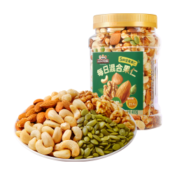 三只松鼠 休闲零食 混合坚果 400g 100%5种坚果
