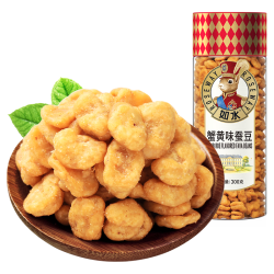 如水食品 蟹黄味蚕豆 300g