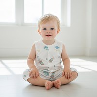 小猪大卫 纯棉宝宝连体衣 A类