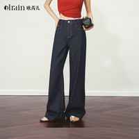  OLRAIN/欧芮儿 显瘦 女士牛仔裤 M
