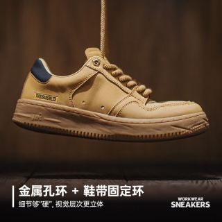 马登 男鞋轻便软底男士工装鞋 41