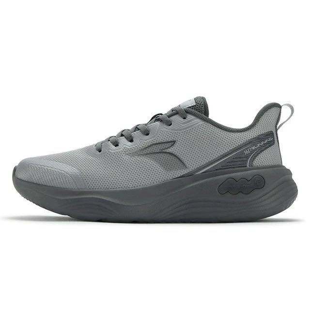 361° Q弹系列 黑武士 男女款超轻透气减震跑鞋 672542317