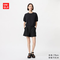  UNIQLO/优衣库 女士短裤 09 黑色 S /155/62A