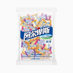 阿尔卑斯 混合口味牛奶硬糖 500g 袋装