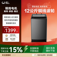 威力 铜线电机12KG双动力防缠绕全自动波轮洗衣机