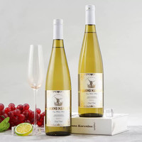 丹墨庄园 法国进口马尼翁干白葡萄酒少女果酒 12度750ml 2支装