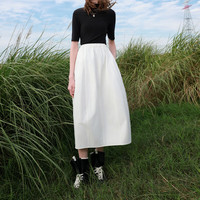  3COLOUR/三彩 女士半身裙