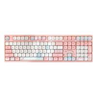 Akko酷洛米联名机械键盘雪粉轴有线连接动漫卡通风紫色键盘