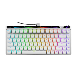 ROG ACE 75HE V2X 磁轴 RGB背光 白色 有线游戏键盘