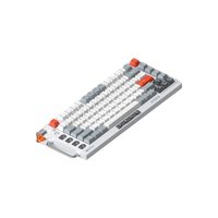  NuPhy 电竞磁轴键盘 玉龙轴·晶曜 霜焰白键盘