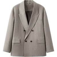  gxgjeans 双排扣 男士西服外套