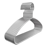  金旺宝 无痕防肩角 不锈钢衣架