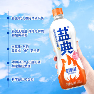  康之味 快速补水 电解质水 白桃味盐典左旋550ml*15瓶