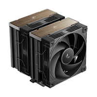  DEEPCOOL/九州风神 6热管双塔 风冷散热器 智能启停风扇 可偏移调节扣具