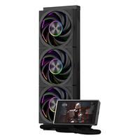  PCCOOLER/超频三 8年质保 一体式CPU水冷散热器 5吋IPS显示屏