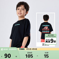 匡威 童装男女童舒适短袖T恤夏季儿童亲肤透气休闲上衣