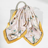 达芬奇密码 女士缎面丝巾（拍2件32）