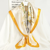 达芬奇密码 女士缎面丝巾（拍2件32）