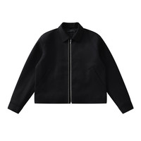 RESTICK HERZAER 男士极简毛呢翻领行政夹克