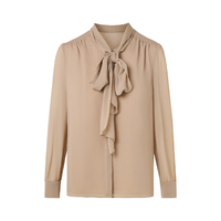  LANCY FROM25/朗姿 高级感设计感 女士衬衫