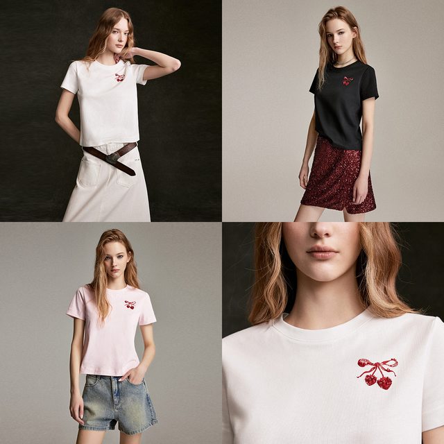 ONLY 春季新款 女士T恤 126101048