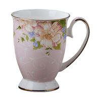  CIXIUYUAN/瓷秀源 骨瓷 马克杯 盖 蓝色（直径8.5cm 高度11cm）有盖