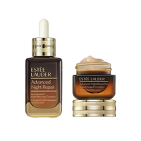 雅诗兰黛 小棕瓶精华50ml+眼霜30ml组合紧致皱纹嫩肤