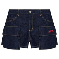 Jeans dungarees 牛仔短裙