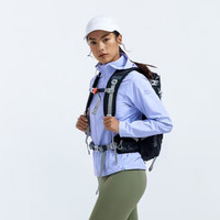 喜马拉雅 皮肤衣跑山防风防晒衣女款透气连帽 晨曦紫 凉感防晒，安心户外高效抵御紫外线，原纱防晒