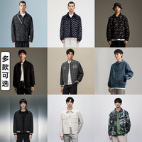 GXG 男装 黑色连帽夹克 G24X212008