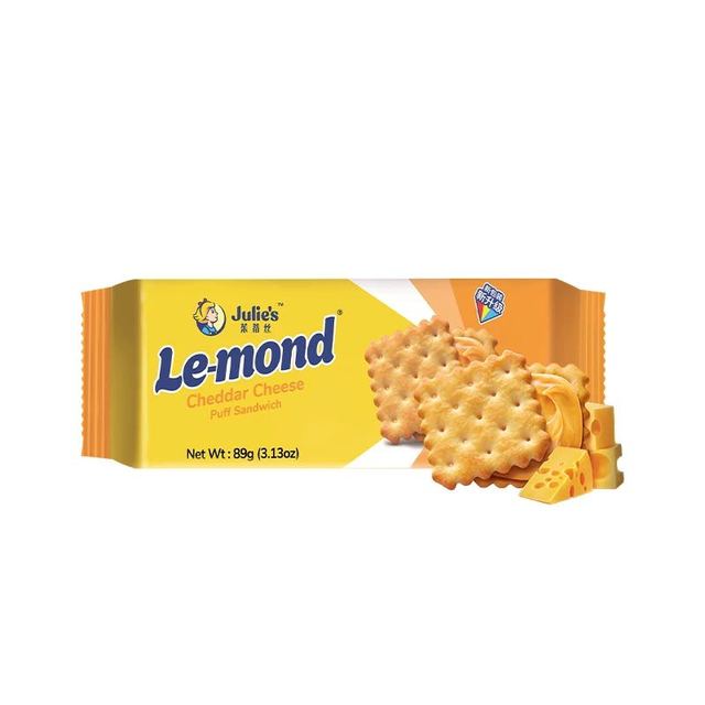 茱蒂丝 马来西亚进口茱蒂丝芝士乳酪奶酪味夹心饼干咸味休闲零食