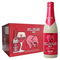 粉象 樱桃啤酒 330ml*24瓶