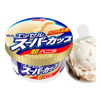 明治(meiji)超级香草巧克力冰淇淋杯 风靡日本30年冰激凌雪糕冰激淋 香草味1杯