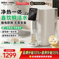 安吉尔 台式净饮机T1家用净水器反渗透净热一体机免安装直饮机家电JY3693-ROT8H