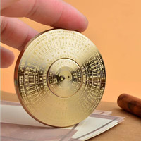 米芒 家用创意黄铜解压旋转陀螺