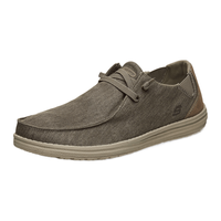 SKECHERS 斯凯奇 男士低帮帆布鞋 66387 卡其色 41