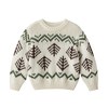 enhenn童装女童男童圣诞款毛衣2024冬季新款宝宝羊毛衫儿童针织衫