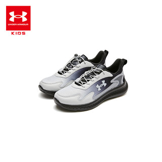  UNDER ARMOUR/安德玛 透气耐磨 儿童跑鞋 黑色 36