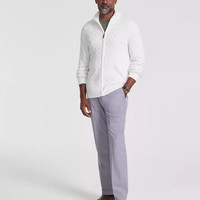 Club Room 男士全拉链毛衣