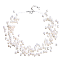  in lay/俏物俏女 天然淡水巴洛克异形不规则 女士珍珠项链