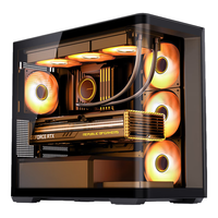  JONSBO/乔思伯 电脑机箱+散热风扇 D300黑+ZA120B*2+ZA360BR