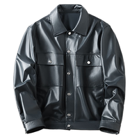  FORTEI/富铤 防风 男士皮夹克