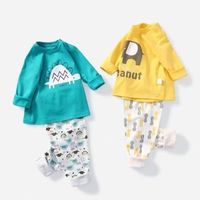 百亿补贴：舒贝怡 儿童内衣套装睡衣纯棉男女童宝宝春秋季装家居秋衣秋裤婴幼儿衣服