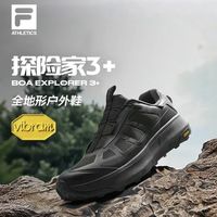FILA 探险家3+|FILA斐乐BOA机能鞋男鞋2026春新款徒步鞋跑鞋鞋