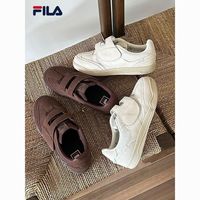 百亿补贴：FILA 女子复古板鞋2025年春季新款贴贴鞋薄底德训鞋复古运动鞋